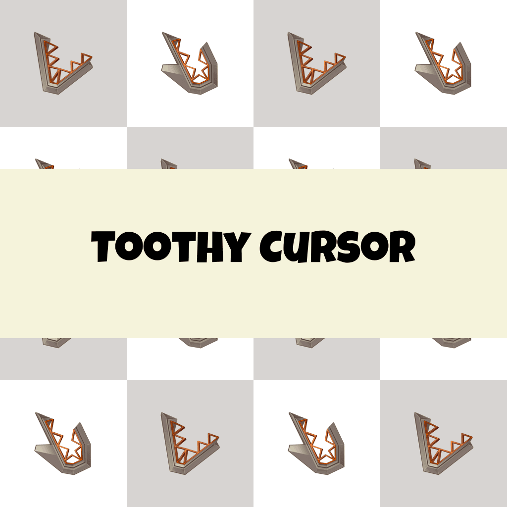 Preview Toothy cursor custom cursor pack