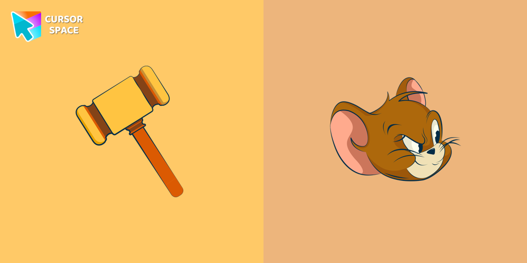 Custom Cursor Angry Jerry