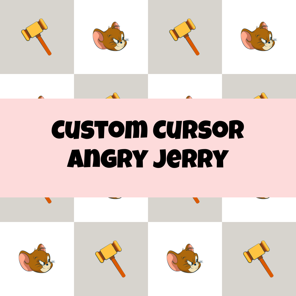 Custom Cursor Angry Jerry